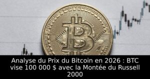 Analyse du Prix du Bitcoin en 2026 : BTC vise 100 000 $ avec la Montée du Russell 2000