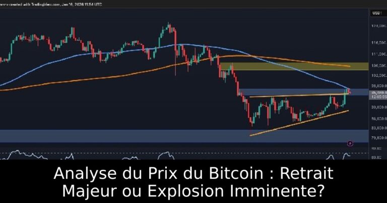 Analyse du Prix du Bitcoin : Retrait Majeur ou Explosion Imminente?