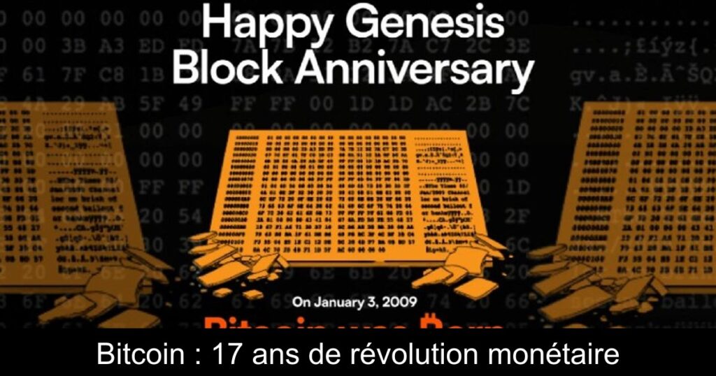 Bitcoin : 17 ans de révolution monétaire