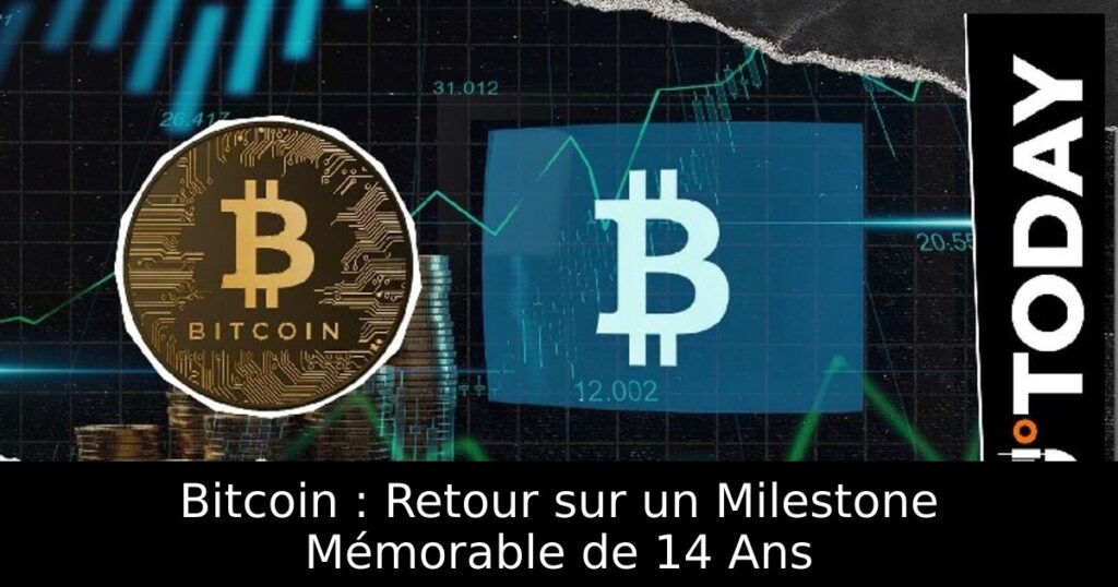 Bitcoin : Retour sur un Milestone Mémorable de 14 Ans