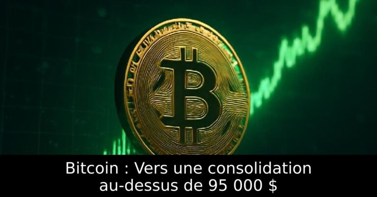 Bitcoin : Vers une consolidation au-dessus de 95 000 $