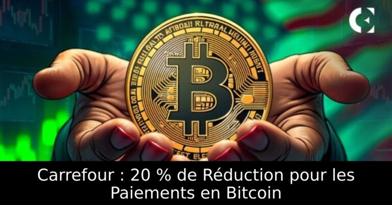 Carrefour : 20 % de Réduction pour les Paiements en Bitcoin