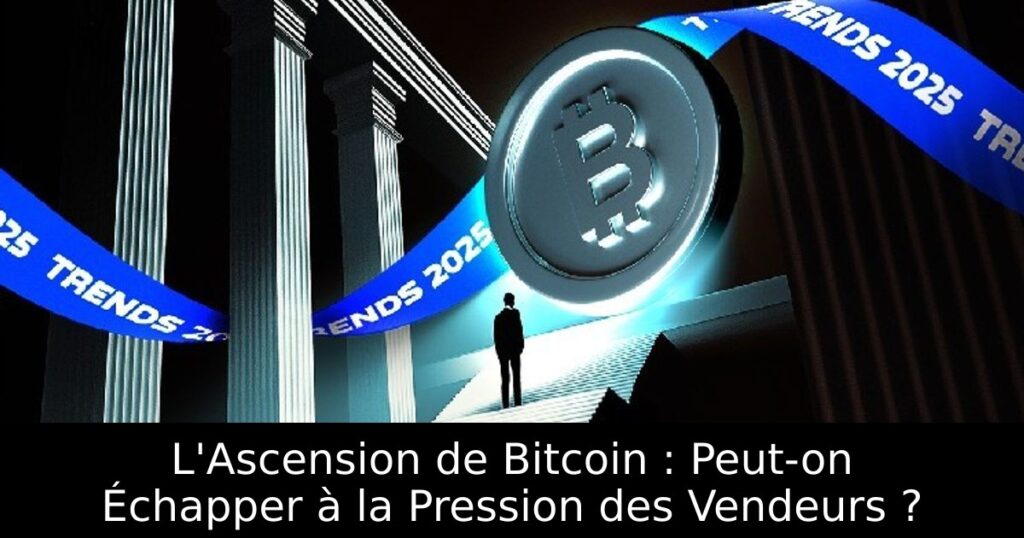 L&rsquo;Ascension de Bitcoin : Peut-on Échapper à la Pression des Vendeurs ?