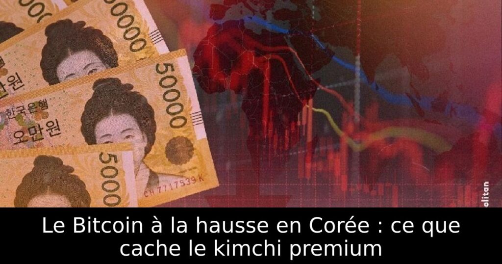 Le Bitcoin à la hausse en Corée : ce que cache le kimchi premium