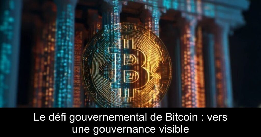 Le défi gouvernemental de Bitcoin : vers une gouvernance visible