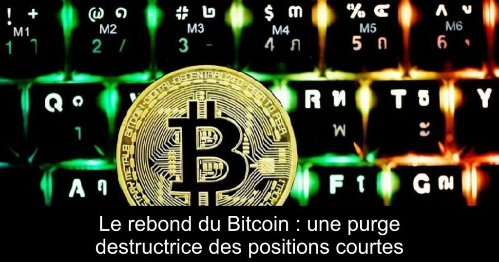 Le rebond du Bitcoin : une purge destructrice des positions courtes