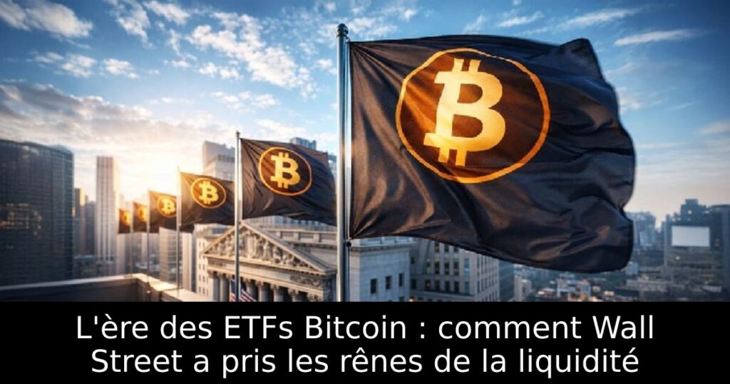 L&rsquo;ère des ETFs Bitcoin : comment Wall Street a pris les rênes de la liquidité