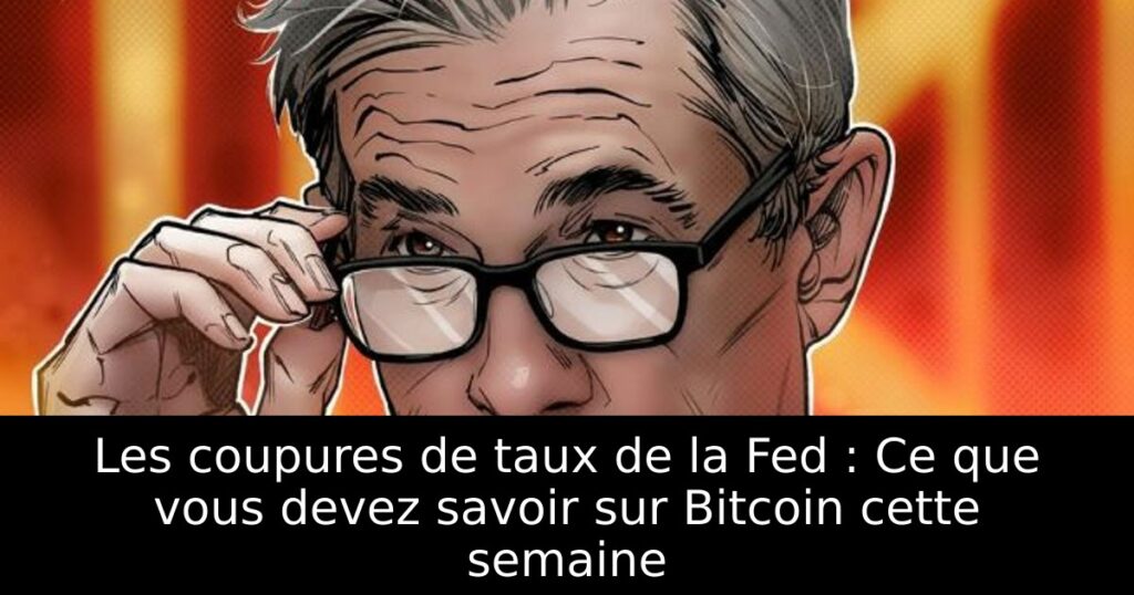 Les coupures de taux de la Fed : Ce que vous devez savoir sur Bitcoin cette semaine