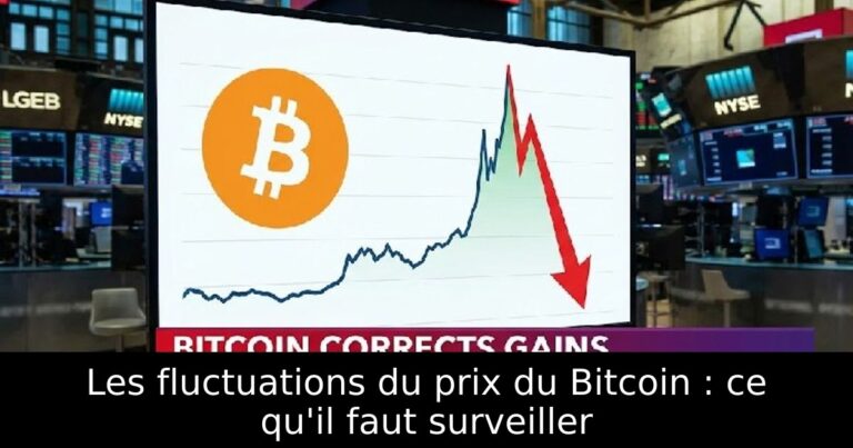 Les fluctuations du prix du Bitcoin : ce qu'il faut surveiller