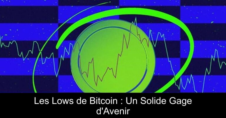 Les Lows de Bitcoin : Un Solide Gage d'Avenir