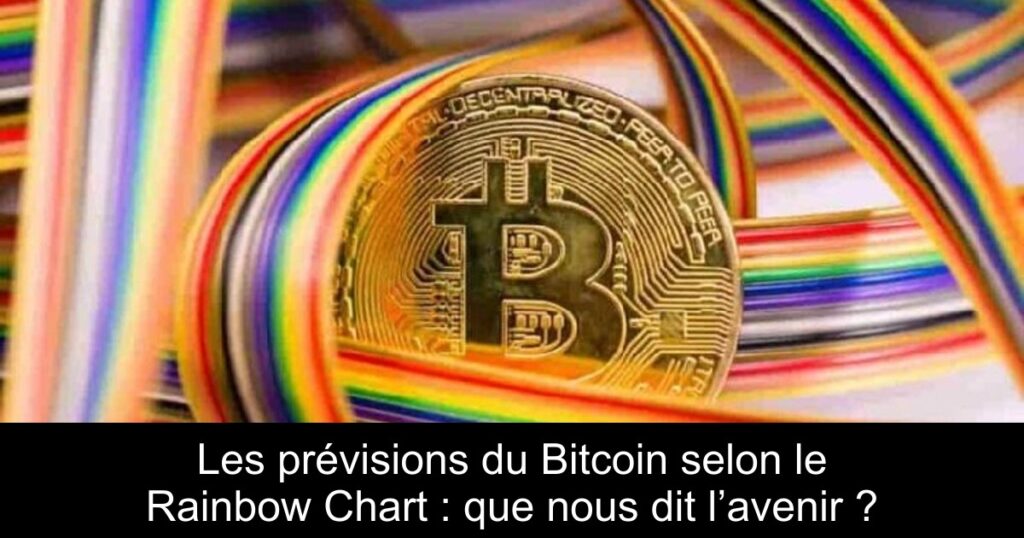 Les prévisions du Bitcoin selon le Rainbow Chart : que nous dit l’avenir ?