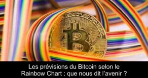 Les prévisions du Bitcoin selon le Rainbow Chart : que nous dit l’avenir ?