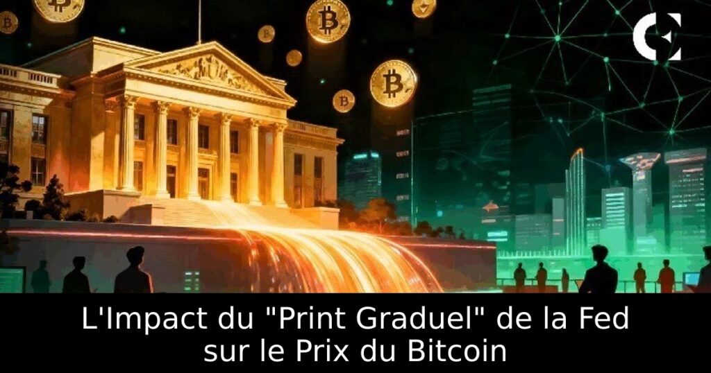 L&rsquo;Impact du « Print Graduel » de la Fed sur le Prix du Bitcoin