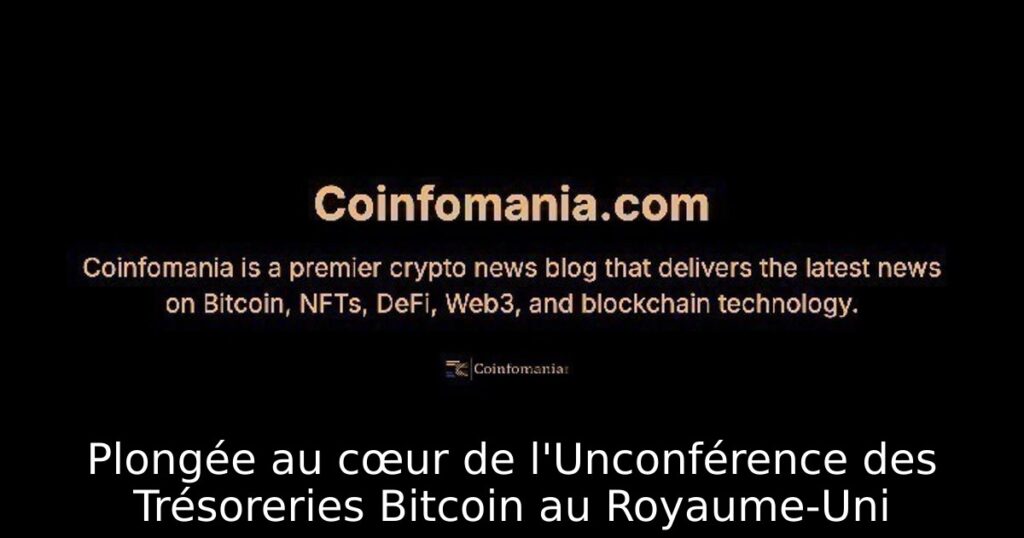 Plongée au cœur de l&rsquo;Unconférence des Trésoreries Bitcoin au Royaume-Uni