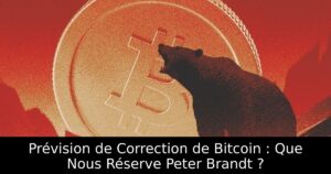 Prévision de Correction de Bitcoin : Que Nous Réserve Peter Brandt ?