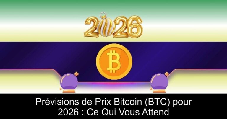 Prévisions de Prix Bitcoin (BTC) pour 2026 : Ce Qui Vous Attend