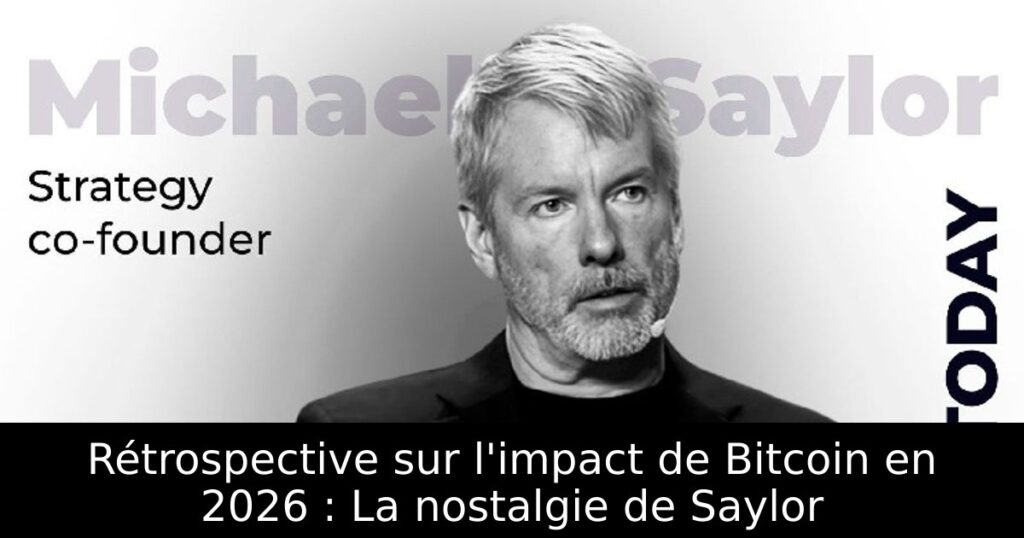 Rétrospective sur l&rsquo;impact de Bitcoin en 2026 : La nostalgie de Saylor