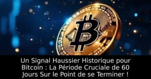 Un Signal Haussier Historique pour Bitcoin : La Période Cruciale de 60 Jours Sur le Point de se Terminer !