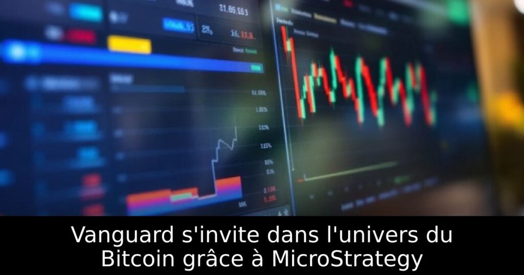Vanguard s&rsquo;invite dans l&rsquo;univers du Bitcoin grâce à MicroStrategy