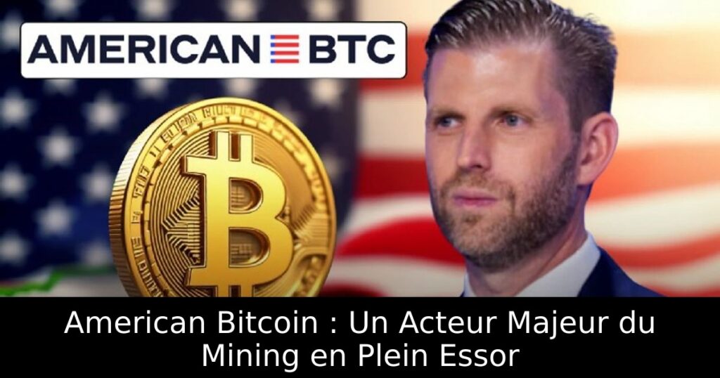 American Bitcoin : Un Acteur Majeur du Mining en Plein Essor