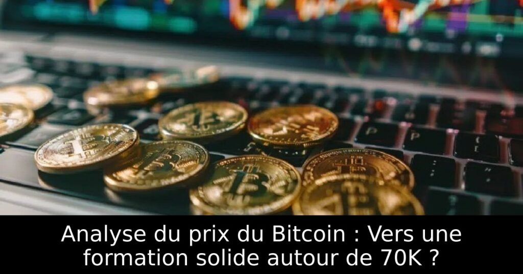 Analyse du prix du Bitcoin : Vers une formation solide autour de 70K ?
