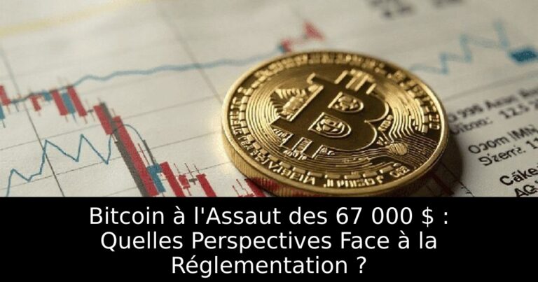 Bitcoin à l'Assaut des 67 000 $ : Quelles Perspectives Face à la Réglementation ?