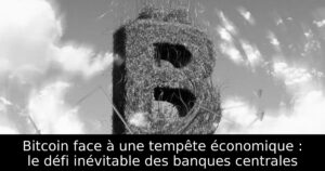 Bitcoin face à une tempête économique : le défi inévitable des banques centrales
