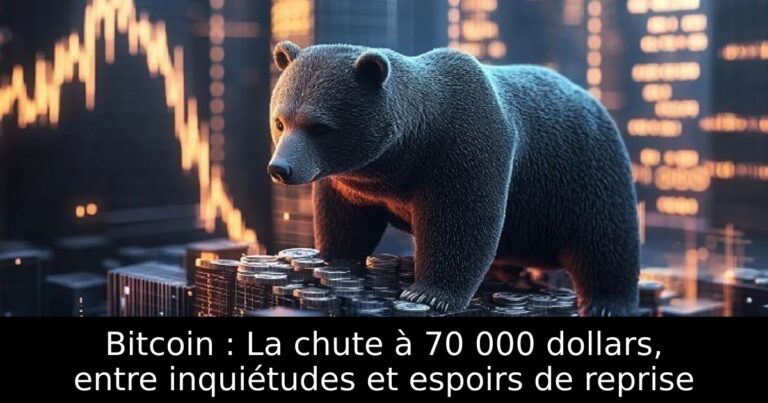 Bitcoin : La chute à 70 000 dollars, entre inquiétudes et espoirs de reprise