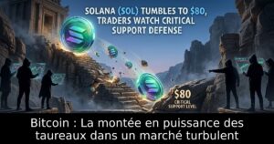 Bitcoin : La montée en puissance des taureaux dans un marché turbulent