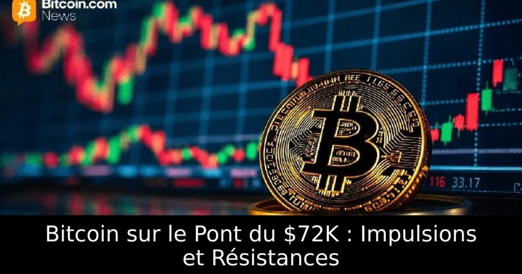 Bitcoin sur le Pont du $72K : Impulsions et Résistances