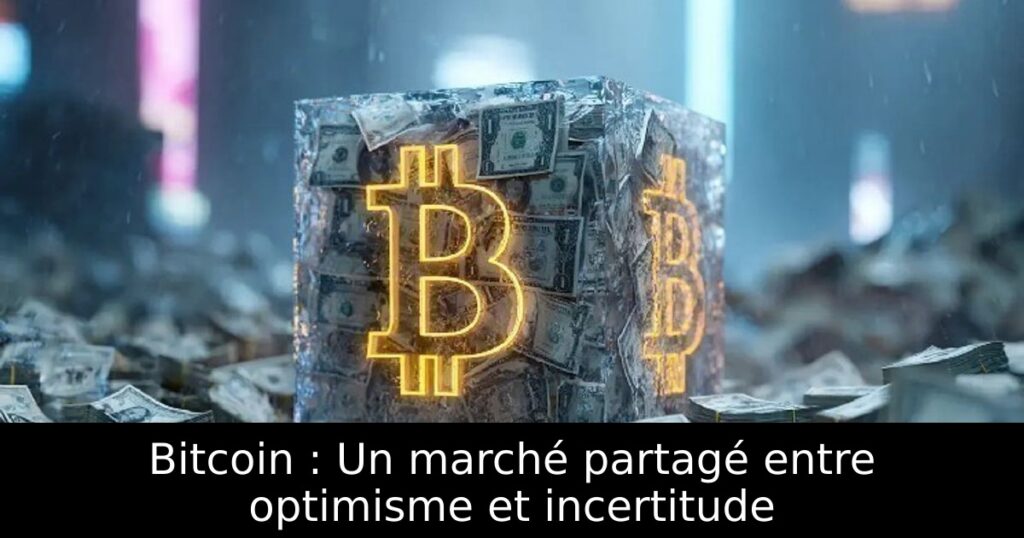 Bitcoin : Un marché partagé entre optimisme et incertitude
