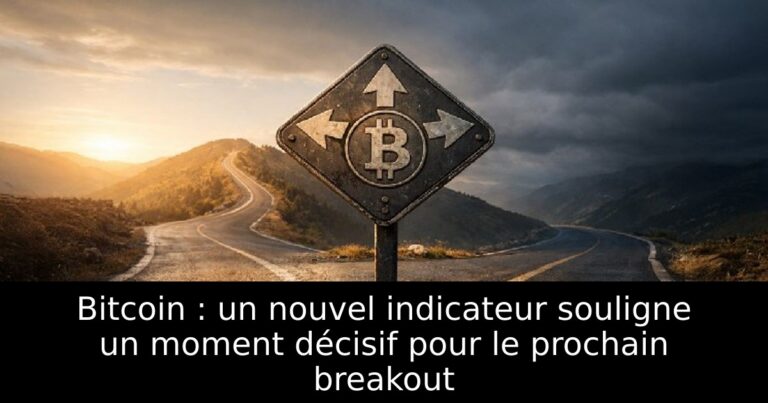 Bitcoin : un nouvel indicateur souligne un moment décisif pour le prochain breakout
