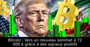 Bitcoin : Vers un nouveau sommet à 72 000 $ grâce à des signaux positifs