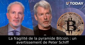 La fragilité de la pyramide Bitcoin : un avertissement de Peter Schiff