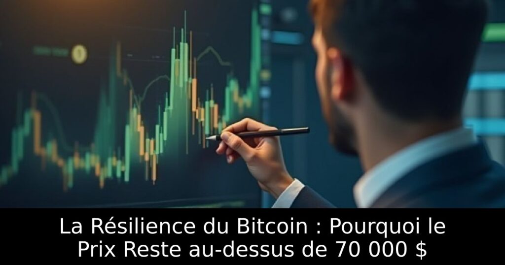 La Résilience du Bitcoin : Pourquoi le Prix Reste au-dessus de 70 000 $