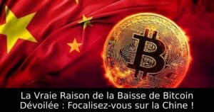 La Vraie Raison de la Baisse de Bitcoin Dévoilée : Focalisez-vous sur la Chine !