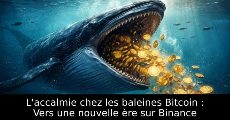 L'accalmie chez les baleines Bitcoin : Vers une nouvelle ère sur Binance