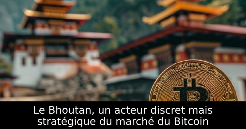 Le Bhoutan, un acteur discret mais stratégique du marché du Bitcoin