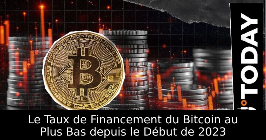 Le Taux de Financement du Bitcoin au Plus Bas depuis le Début de 2023
