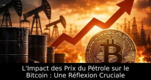 L&rsquo;Impact des Prix du Pétrole sur le Bitcoin : Une Réflexion Cruciale