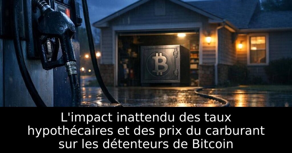 L&rsquo;impact inattendu des taux hypothécaires et des prix du carburant sur les détenteurs de Bitcoin