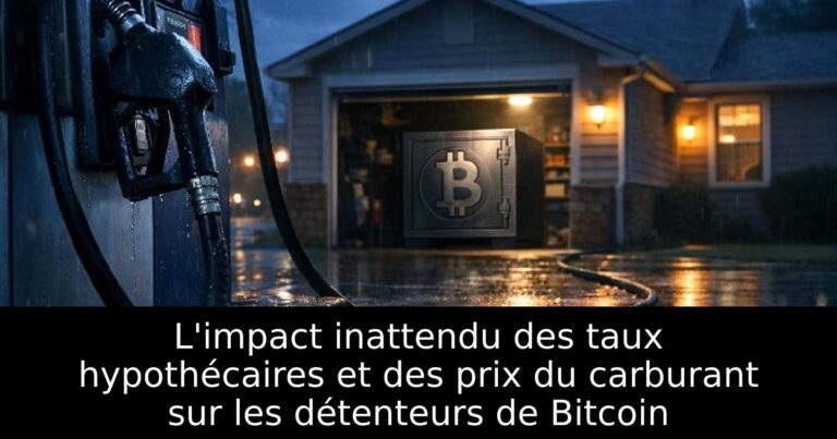 L'impact inattendu des taux hypothécaires et des prix du carburant sur les détenteurs de Bitcoin