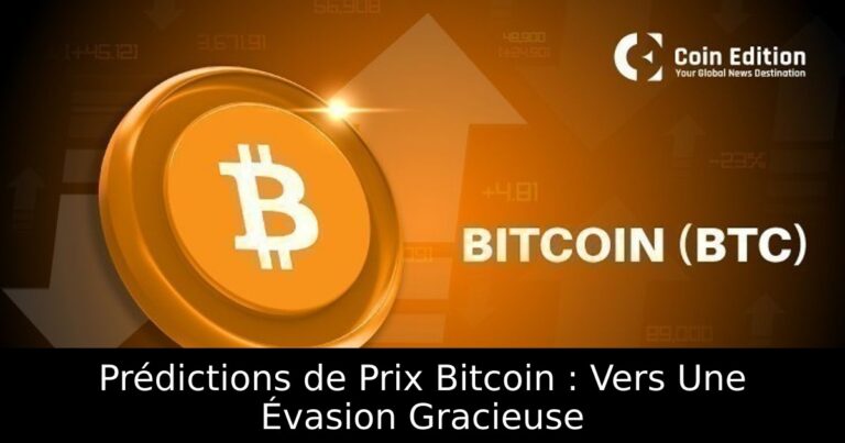 Prédictions de Prix Bitcoin : Vers Une Évasion Gracieuse
