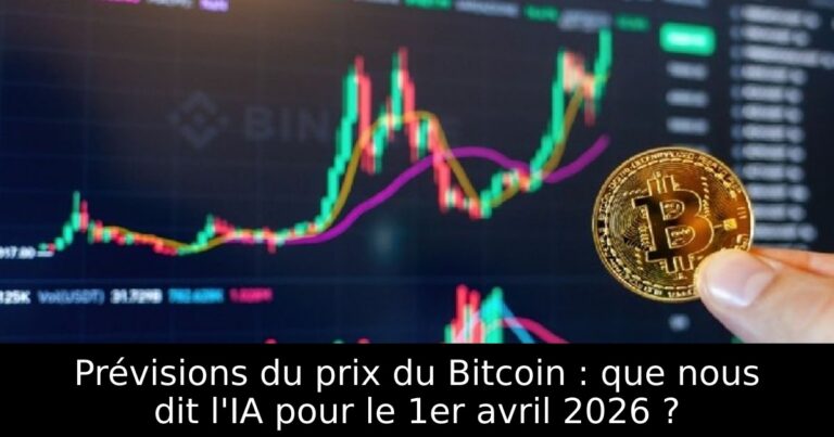 Prévisions du prix du Bitcoin : que nous dit l'IA pour le 1er avril 2026 ?