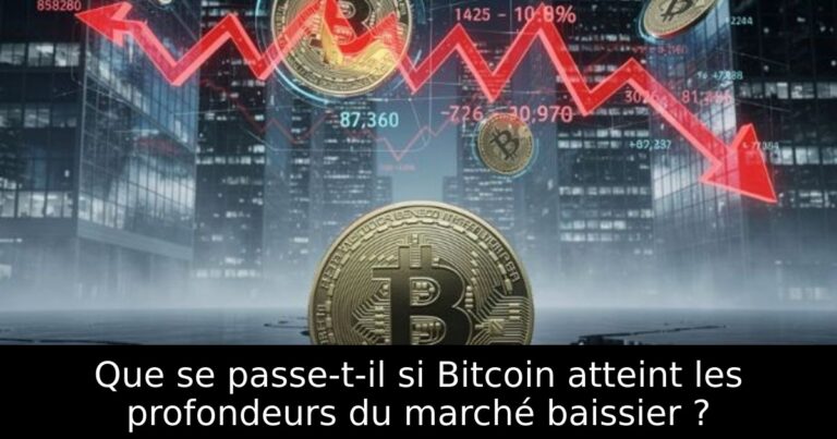 Que se passe-t-il si Bitcoin atteint les profondeurs du marché baissier ?