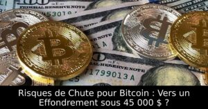Risques de Chute pour Bitcoin : Vers un Effondrement sous 45 000 $ ?