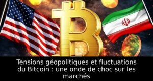 Tensions géopolitiques et fluctuations du Bitcoin : une onde de choc sur les marchés
