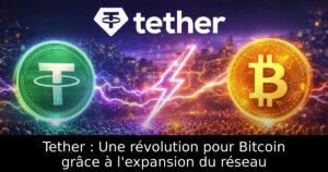 Tether : Une révolution pour Bitcoin grâce à l&rsquo;expansion du réseau