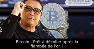 Bitcoin : Prêt à décoller après la flambée de l&rsquo;or ?