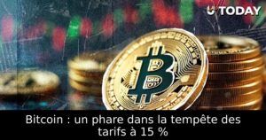 Bitcoin : un phare dans la tempête des tarifs à 15 %